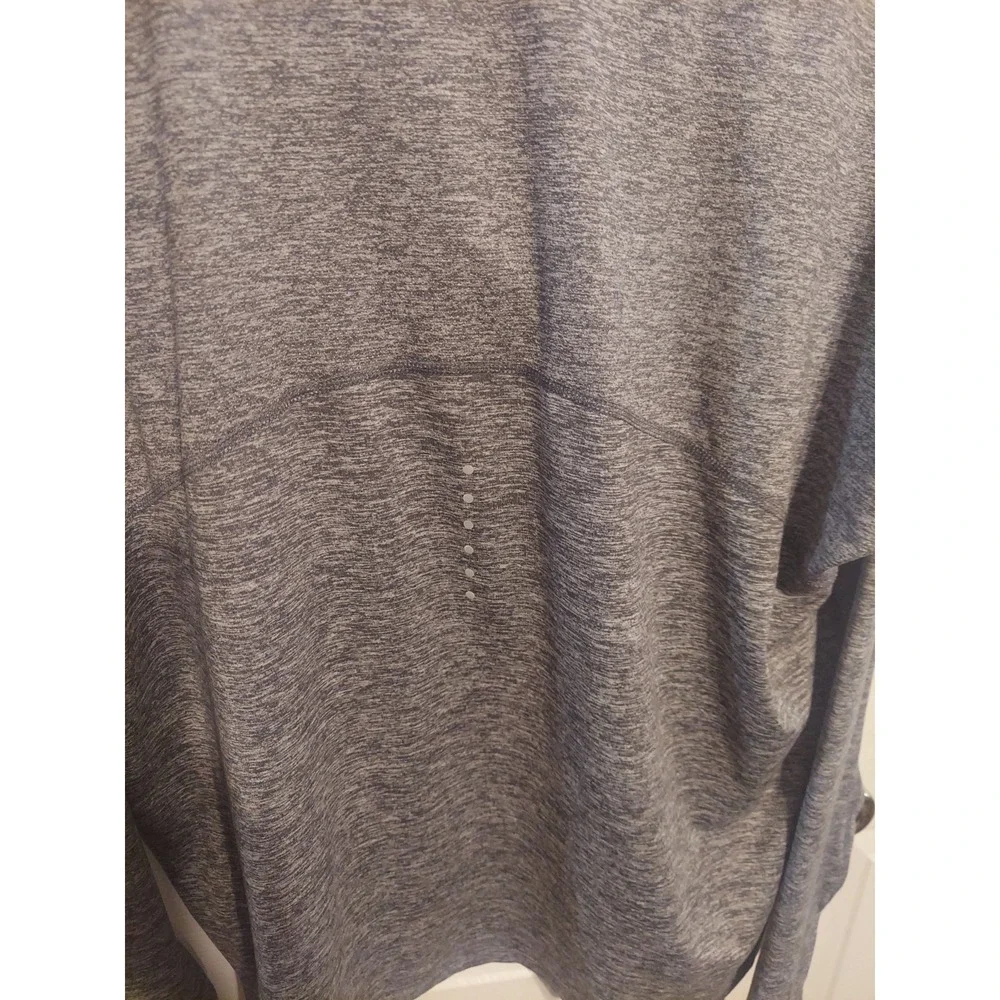 Nike Running Dri-Fit Grey Quarter Zip Pullover XL  Walking Crossfit Athletic - Picture 11 of 11